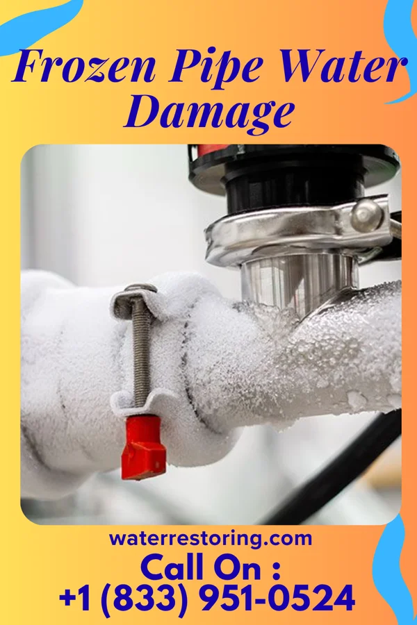 Frozen Pipe Water Damage in Jonesville, IN